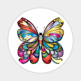 Butterfly Rainbow Magnet